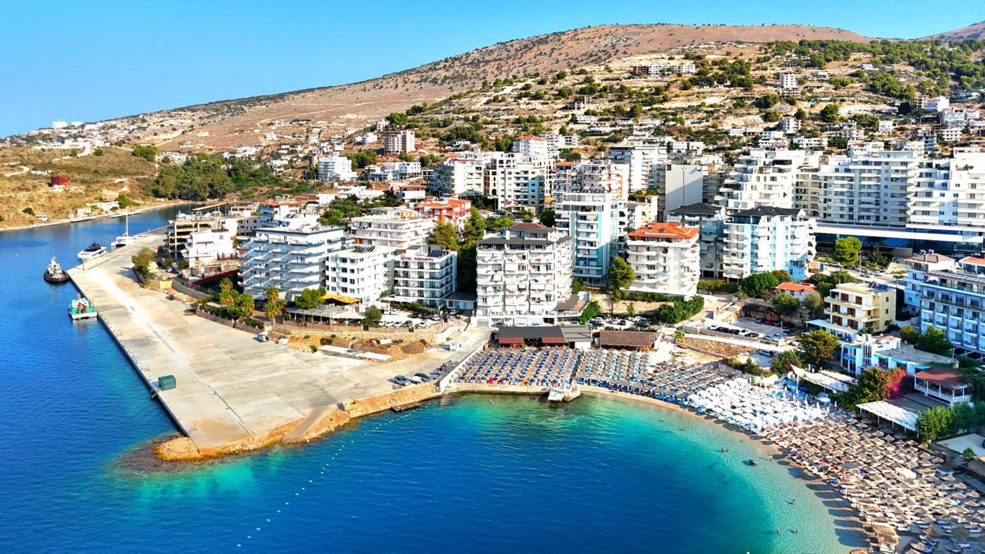 Panorama View Apartments Sarandë エクステリア 写真